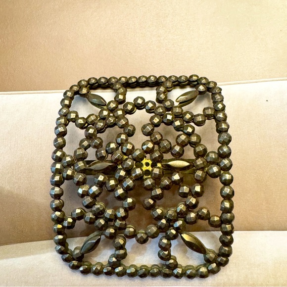 France Accessories - French Cut Steel Antique Shoe Buckle